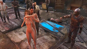 Orgie Publică În Fallout 4 Cu Personaje Din Desene Animate În Diamond City