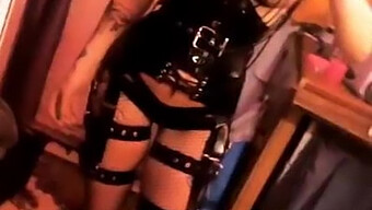 My latest BDSM video with a latex-clad slave