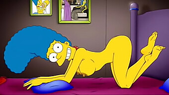 El Intenso Orgasmo Anal De Marge Lleva A Un Salvaje Squirting En Video Hentai