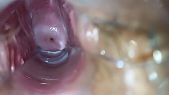 Amateur Teen'S Intense Orgasm Recorded With Speculum